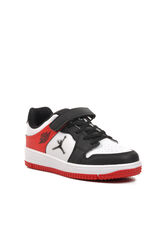 Ayakmod - Ayakmod Kırmızı Cırtlı Erkek Çocuk Sneaker