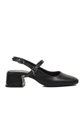 Aspor - Aspor Siyah Kadın Topuklu Ayakkabı