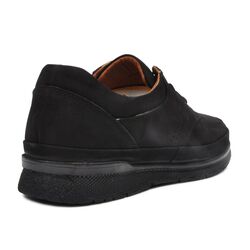 Aspor Siyah Nubuk Hakiki Deri Erkek Comfort Ayakkabı - Thumbnail