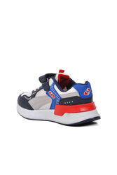 Aspor - Aspor Beyaz Lacivert Kırmızı Erkek Çocuk (Unisex) Spor Ayakkabı