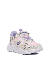 Aspor P Beyaz Lila Kız Çocuk Spor Ayakkabı - Thumbnail