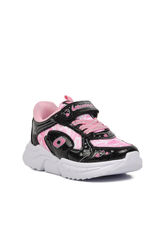 Aspor P Siyah Pembe Kız Çocuk Spor Ayakkabı - Thumbnail