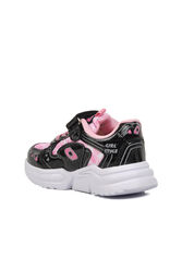 Aspor P Siyah Pembe Kız Çocuk Spor Ayakkabı - Thumbnail