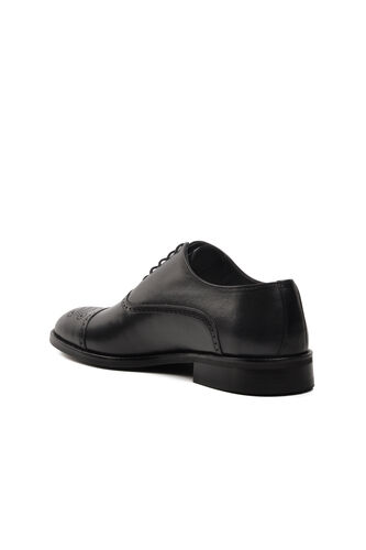 Aspor Siyah Hakiki Deri Erkek Klasik Ayakkabı
