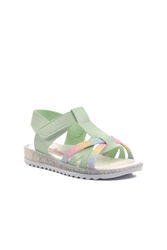 Aspor Mint Yeşil Kız Çocuk Sandalet - Thumbnail
