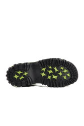 Ayakmod Siyah Yeşil Erkek Çocuk Sandalet - Thumbnail