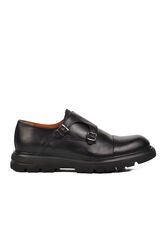 Ayakmod - Ayakmod Premium 33284 Siyah Hakiki Deri Erkek Casual Ayakkabı