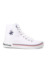 Beverly Hills Polo Club - Beverly Hills Polo Club Beyaz Kadın Bilek Boy Sneaker