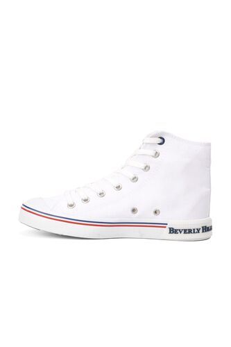 Beverly Hills Polo Club Beyaz Erkek Bilek Boy Sneaker