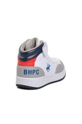 Beverly Hills Polo Club Beyaz Çocuk Bilek Boy Sneaker - Thumbnail