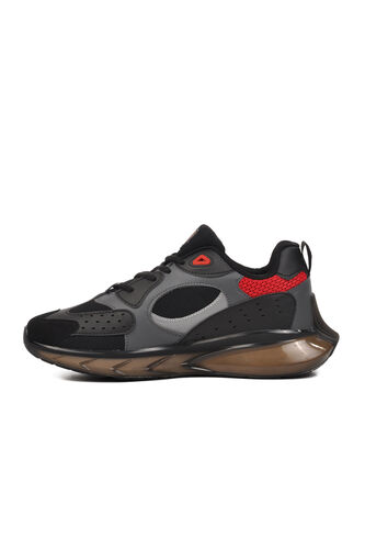 Dunlop Siyah Kırmızı Erkek Spor Ayakkabı