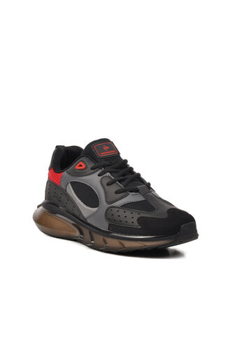 Dunlop Siyah Kırmızı Erkek Spor Ayakkabı