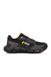 Dunlop - Dunlop Siyah Sarı Erkek Spor Ayakkabı