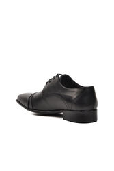 Fosco Siyah Hakiki Deri Erkek Klasik Ayakkabı - Thumbnail