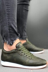 Pabucmarketi - Pabucmarketi Erkek Günlük Ayakkabı Haki