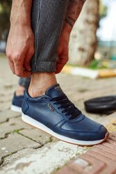 Pabucmarketi Erkek Günlük Ayakkabı Lacivert - Thumbnail
