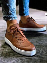 Pabucmarketi Erkek Günlük Ayakkabı Taba - Thumbnail