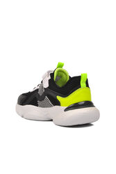 Pepino Siyah F.Sarı Beyaz Erkek Çocuk Spor Ayakkabı - Thumbnail