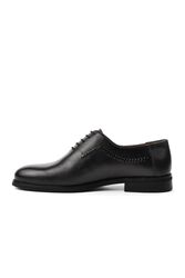 Pierre Cardin Siyah Kırışık Hakiki Deri Erkek Klasik Ayakkabı - Thumbnail