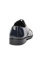 Pierre Cardin Lacivert Rugan Hakiki Deri Erkek Klasik Ayakkabı - Thumbnail