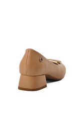 Pierre Cardin Bej Kadın Topuklu Ayakkabı - Thumbnail