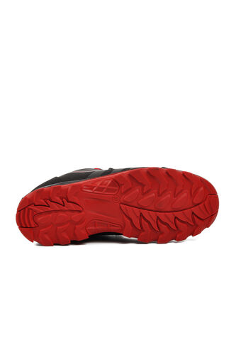 Scooter Tekstil Siyah Kırmızı Kadın Outdoor Spor Ayakkabı