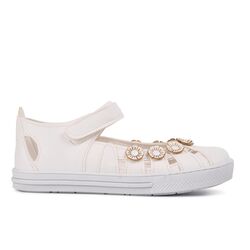 Şiringenç - Şiringenç Beyaz Comfort Kız Çocuk Günlük Ayakkabı