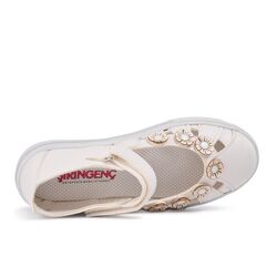 Şiringenç Beyaz Comfort Kız Çocuk Günlük Ayakkabı - Thumbnail
