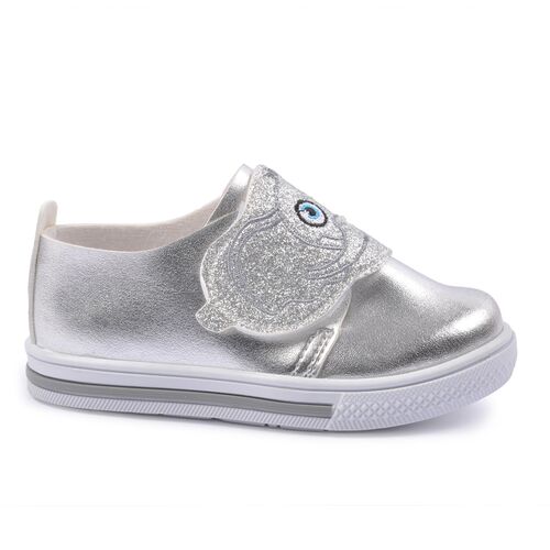 Şiringenç Gümüş Gri Beyaz Çocuk Günlük Ayakkabı