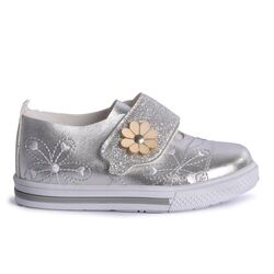 Şirinbebe - Şiringenç Gümüş Bebek Ayakkabı