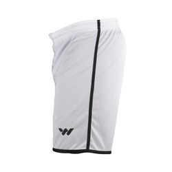 Walkway Beyaz Siyah Polyester Erkek Spor Şort - Thumbnail