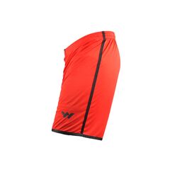Walkway Kırmızı Siyah Polyester Erkek Spor Şort - Thumbnail