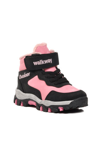 Walkway P Pembe İçi Kürklü Kız Çocuk Outdoor Bot