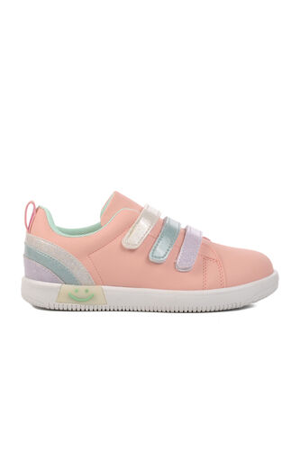 Walkway Pudra Mint Kız Cırtlı Çocuk Sneaker