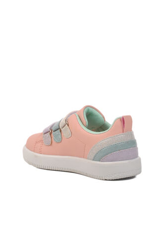 Walkway Pudra Mint Kız Cırtlı Çocuk Sneaker