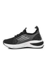 Walkway P Siyah Beyaz Füme Erkek Çocuk Spor Ayakkabı - Thumbnail