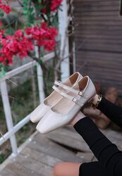 Pabucmarketi - Pabucmarketi Kadın Bej Rugan Babet Ayakkabı